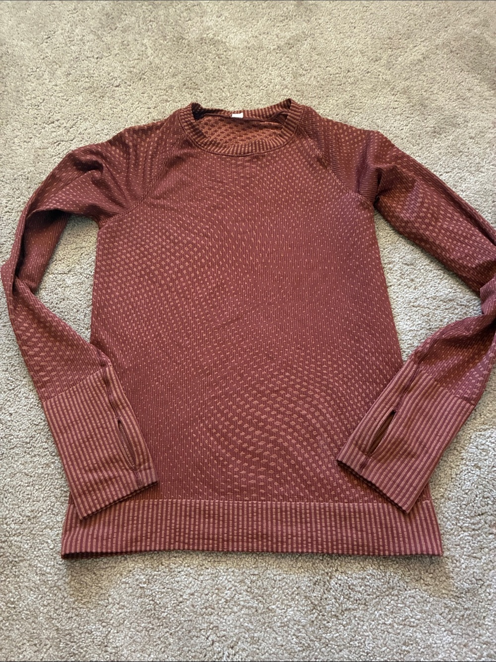 Lululemon Rest Less Pullover Knit Long Sleeve Running Top S